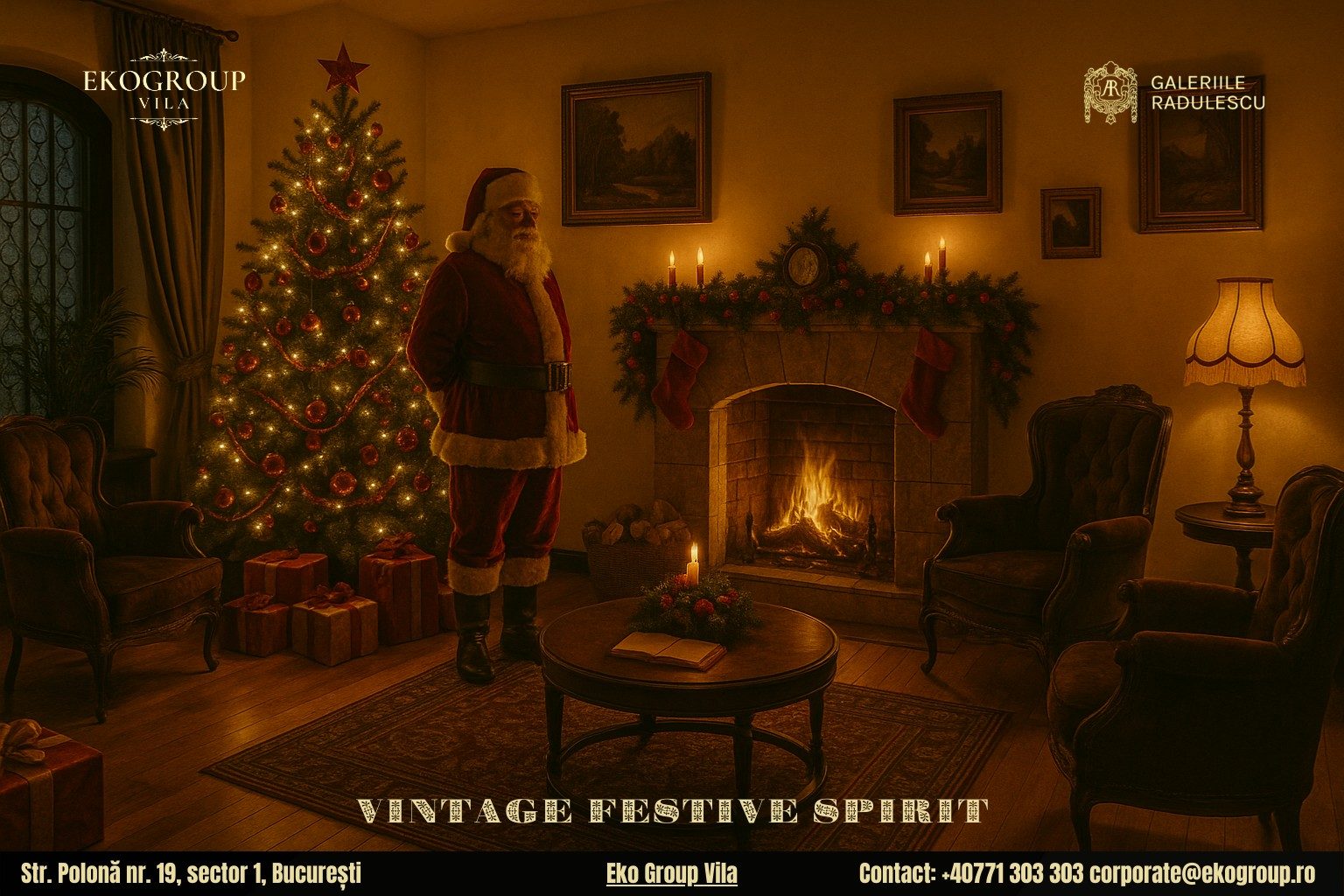 Legenda lui Moș Crăciun și Eko Group Vila: O Privire Nostalgică Asupra Crăciunului Anilor ’30